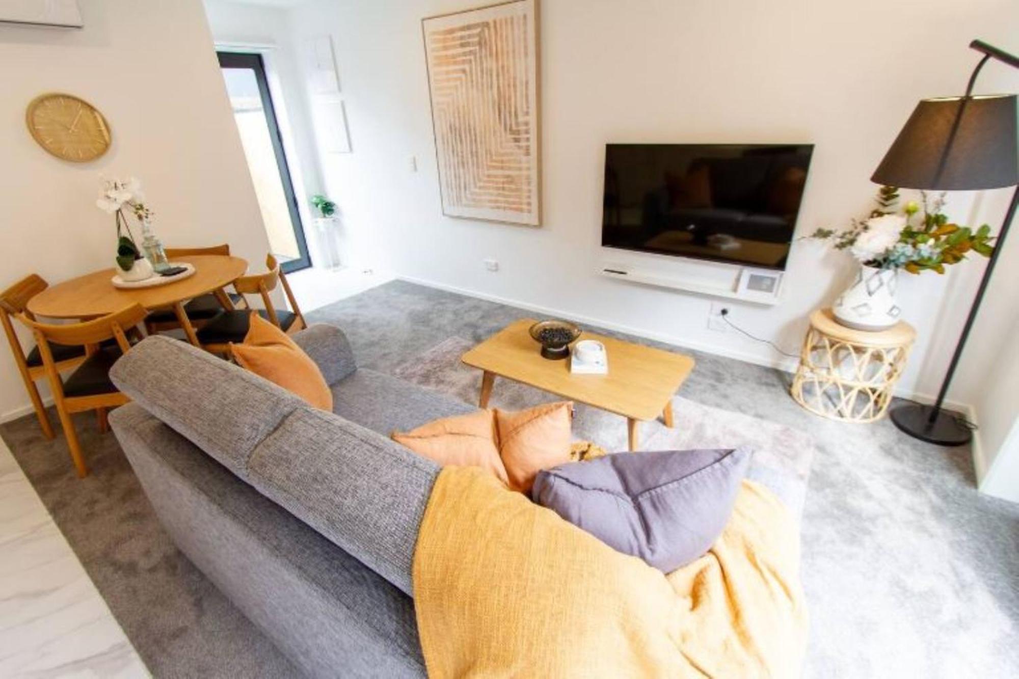 Christchurch Entertainment Hub 2 Bed 2 Bath W Carpark Eksteriør billede